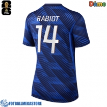 Fotballdrakt Dame Frankrike Adrien Rabiot #14 Hjemmedrakt VM 2026 Kortermet